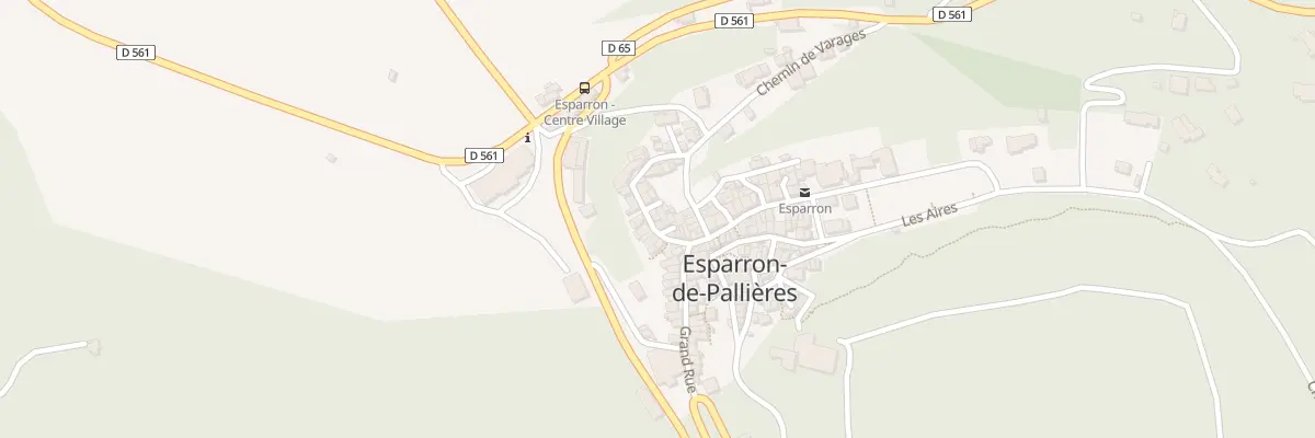 Plan du 5239 Le Village à Esparron-de-Pallières