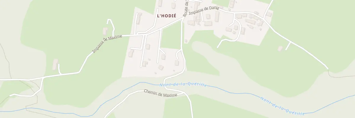 Plan du 5444 L’Hodie à Vimines
