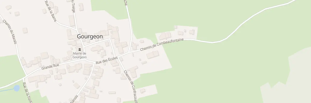 Plan du 4 Che de Combeaufontaine à Gourgeon