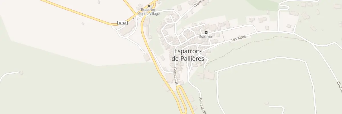 Plan du 5260 Le Village à Esparron-de-Pallières