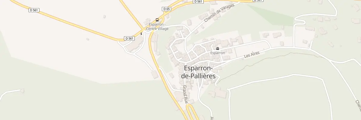 Plan du 5031 Le Village à Esparron-de-Pallières