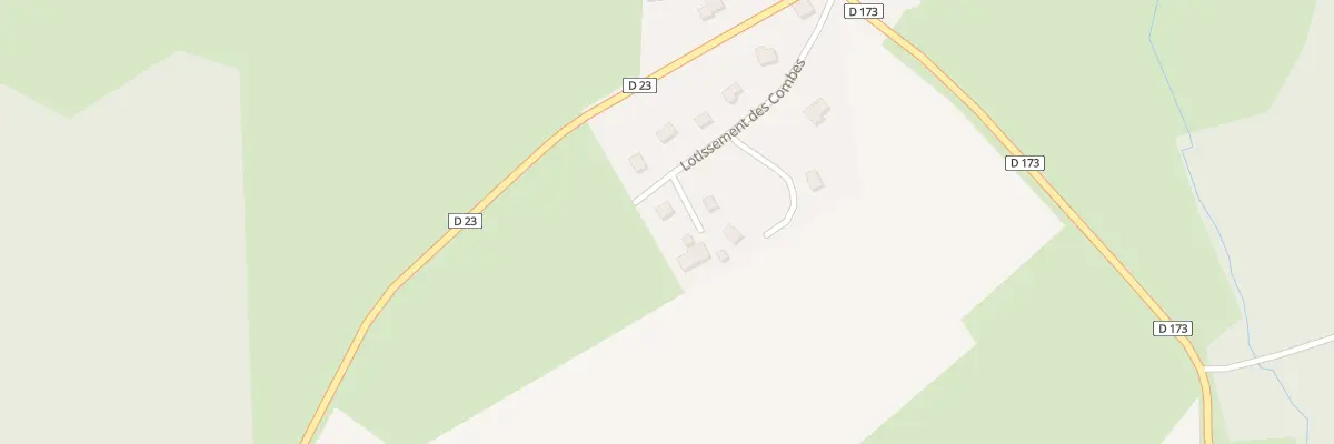 Plan du 11 Lot des Combes à Saint-Gand