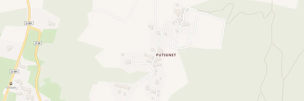 Plan du 431 Imp de Putignet à Ruffieux