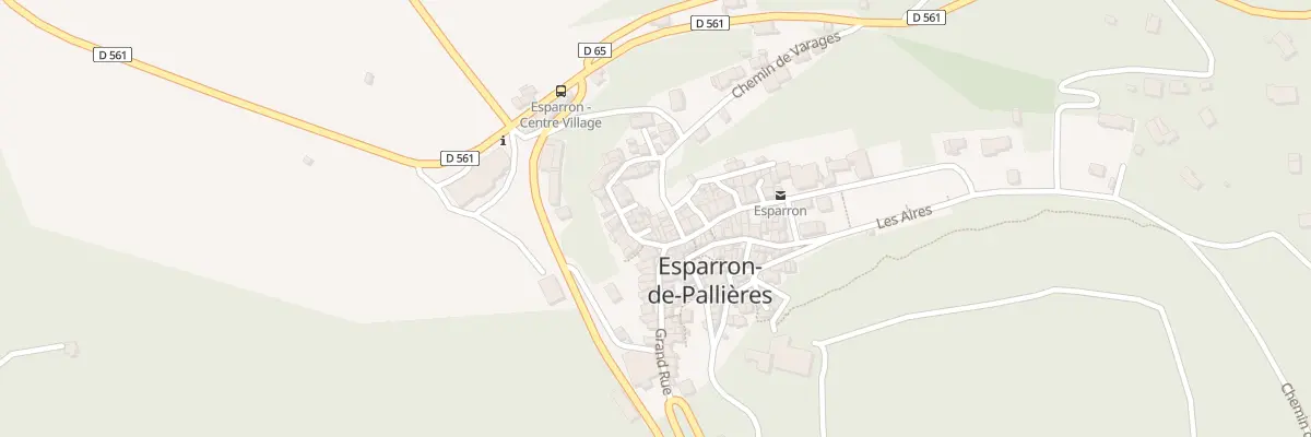 Plan du 5275 Le Village à Esparron-de-Pallières