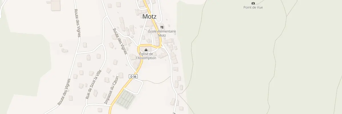 Plan du 5494 Motz à Motz