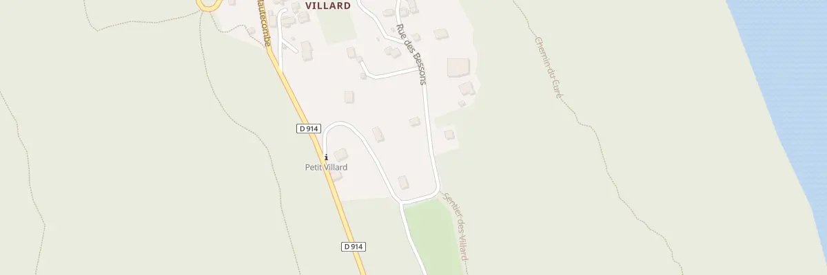 Plan du 5134 Ronda à La Chapelle-du-Mont-du-Chat