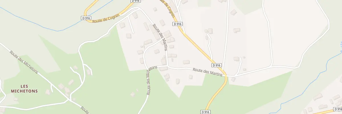 Plan du 235 Rte des Martins à Saint-Sulpice
