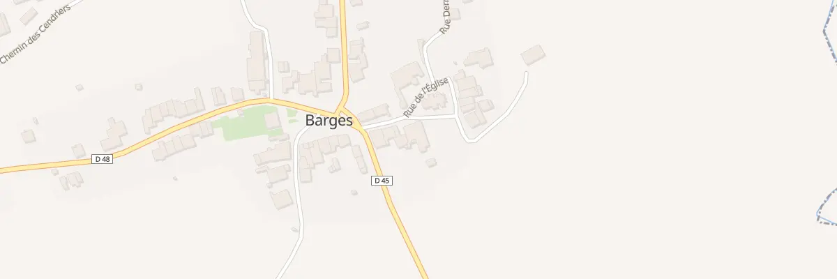 Plan du 2 Rle du Pres Morey à Barges