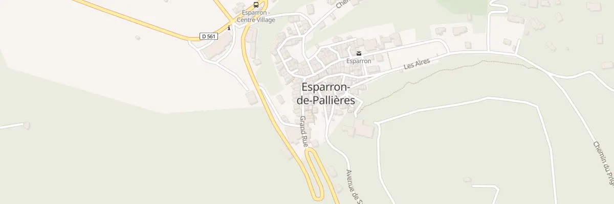 Plan du 5038 Le Village à Esparron-de-Pallières
