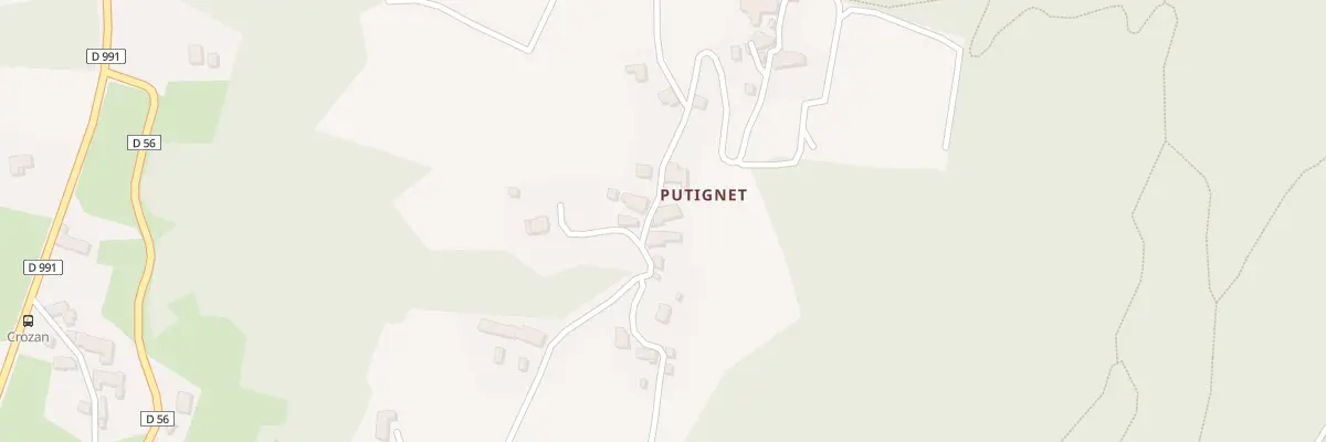 Plan du 396 Imp de Putignet à Ruffieux