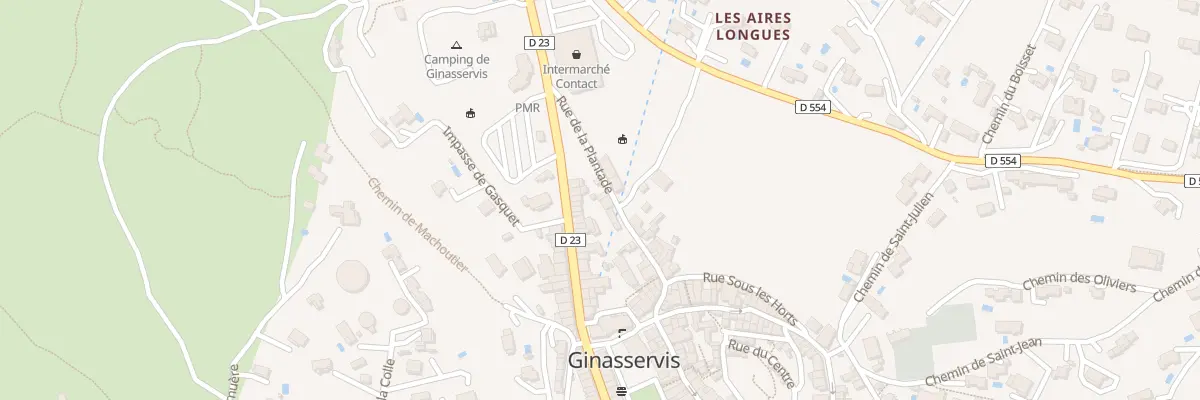 Plan du 10 Rue de la Plantade à Ginasservis
