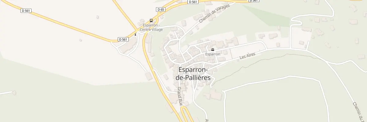 Plan du 5060 Le Village à Esparron-de-Pallières