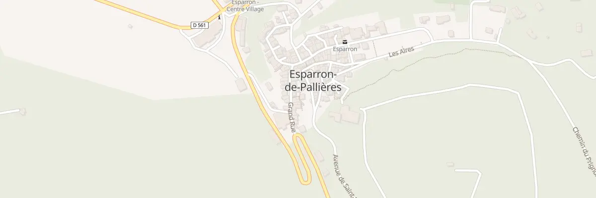 Plan du 5138 Le Village à Esparron-de-Pallières