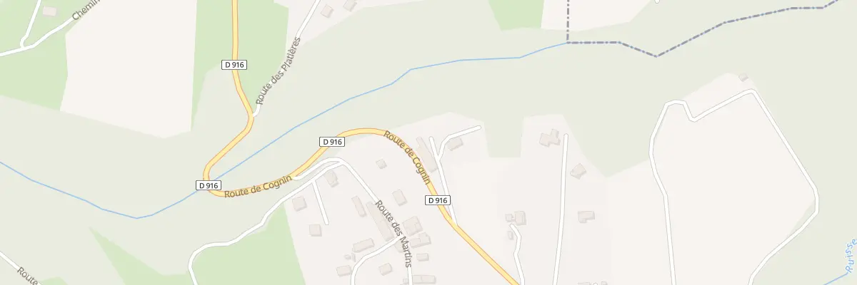Plan du 741 Rte de Cognin à Saint-Sulpice