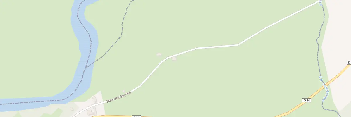 Plan du 2 Rue des Sapins à Chevigney-sur-l’Ognon