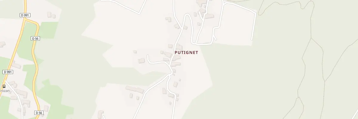 Plan du 414A Imp de Putignet à Ruffieux