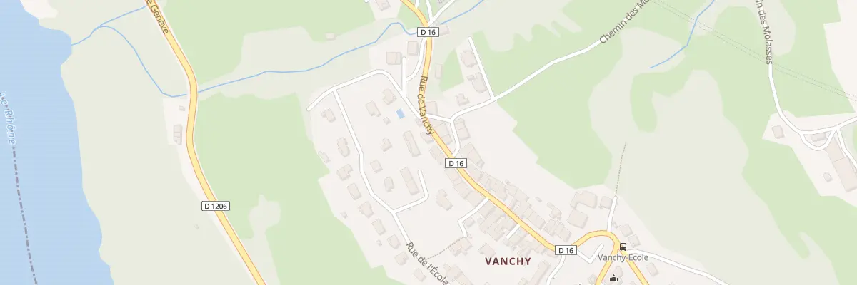 Plan du 12 Rue de Vanchy à Valserhône