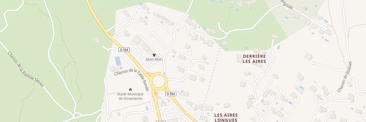 Plan du 2 Rte de la Verdière à Ginasservis