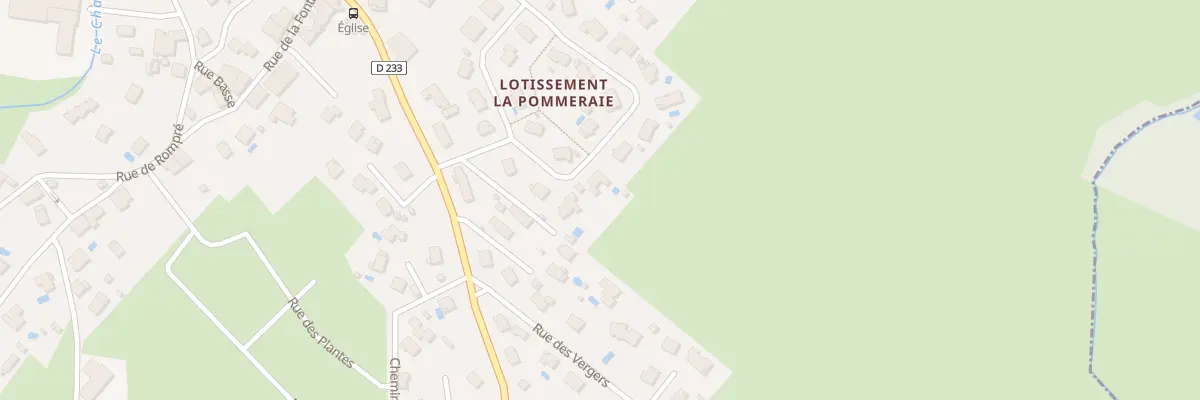 Plan du 8 Lot La Pommeraie à Pouilley-Français