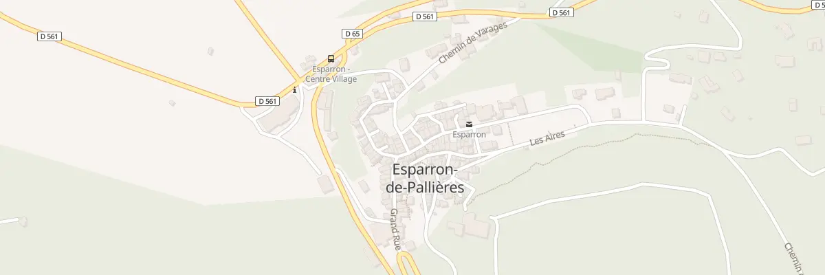 Plan du 5069 Le Village à Esparron-de-Pallières