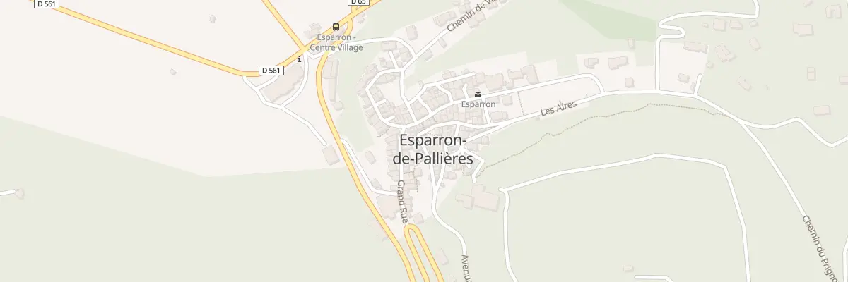 Plan du 5123 Le Village à Esparron-de-Pallières
