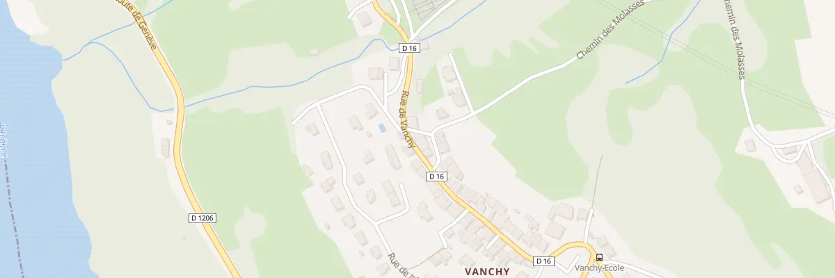 Plan du 9 Rue de Vanchy à Valserhône