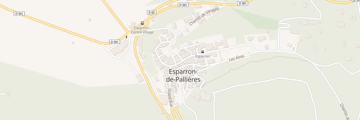 Plan du 5067 Le Village à Esparron-de-Pallières