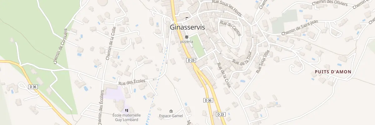 Plan du 31 Rue Martin Bret à Ginasservis
