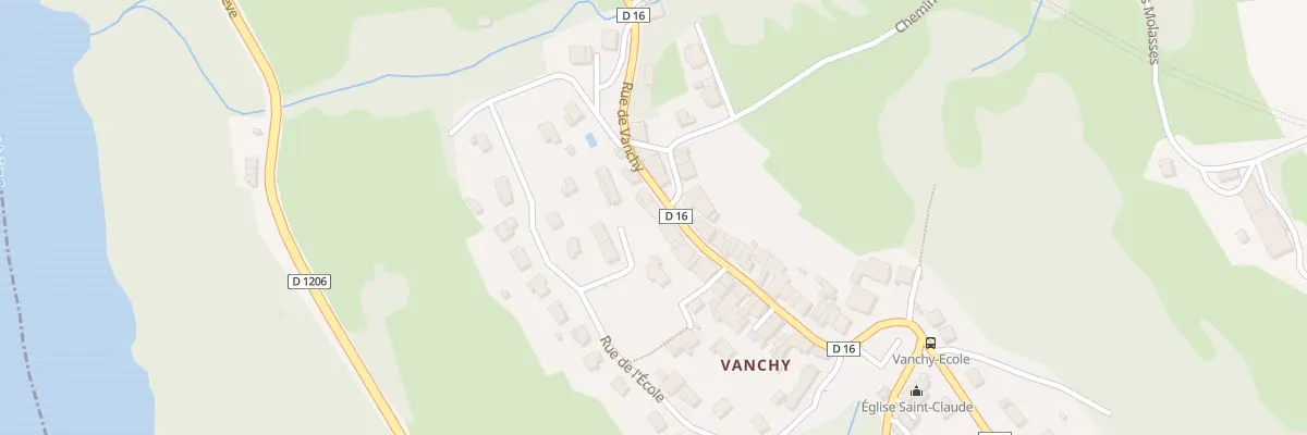 Plan du 18 Rue de Vanchy à Valserhône