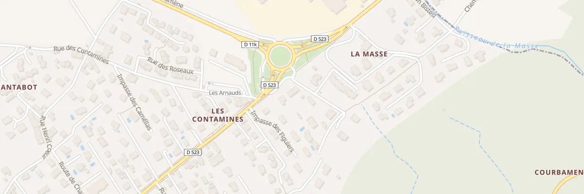Plan du 50 Rte de Savoie à Domène