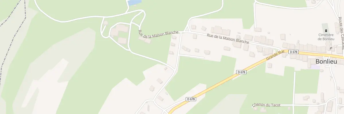 Plan du 7 Rue des Pontets à Bonlieu