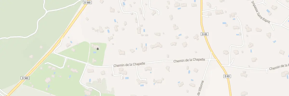 Plan du 254 Che de la Chapelle à Saint-Maximin-la-Sainte-Baume