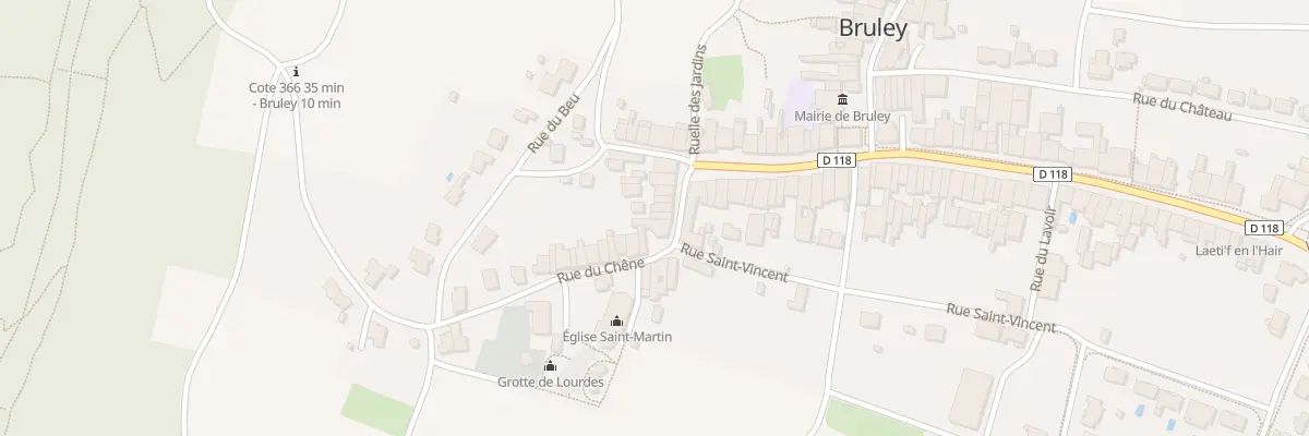 Plan du 41 Rue du Chêne à Bruley