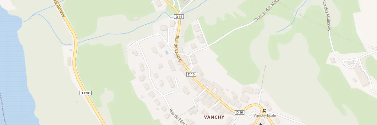 Plan du 15 Rue de Vanchy à Valserhône