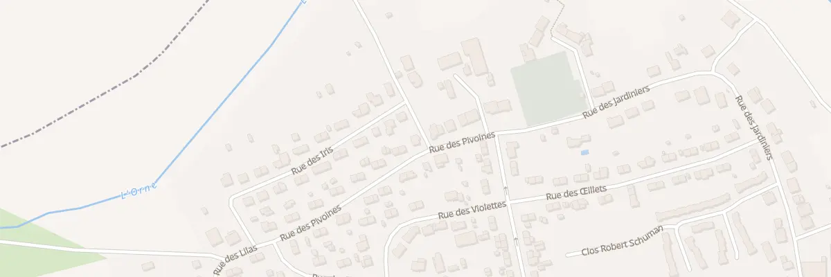 Plan du 1 Rue des Iris à Conflans-en-Jarnisy