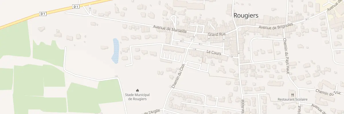 Plan du 9020 Lot de Camp Long à Rougiers