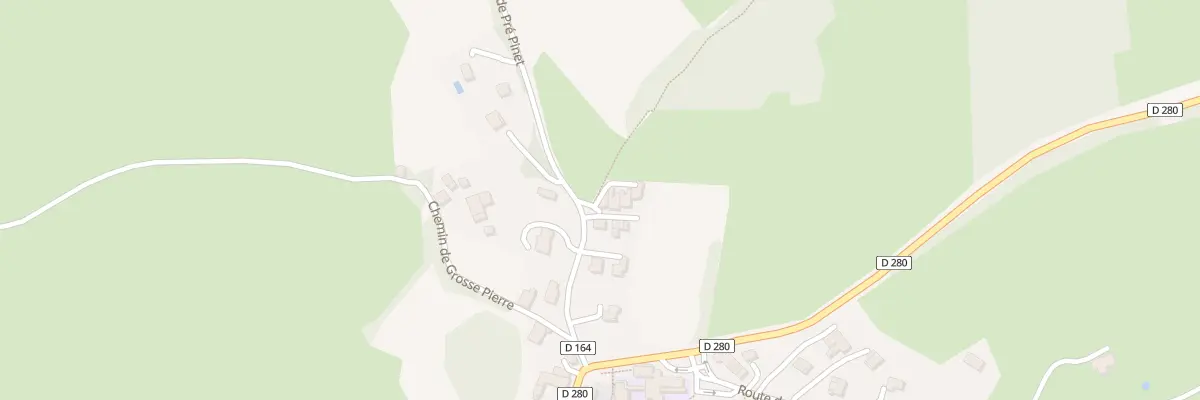 Plan du 140 Rte de Pré Pinet à Saint-Martin-d’Uriage