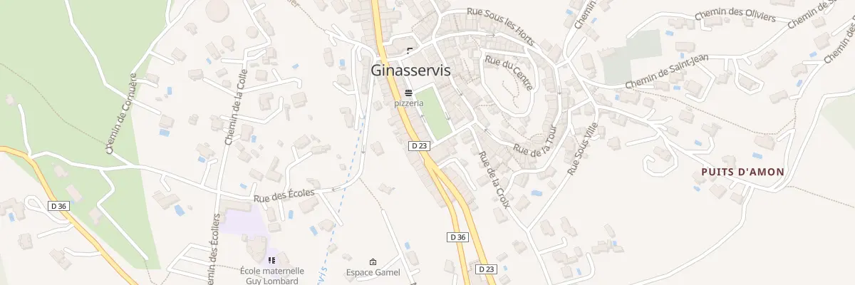 Plan du 28 Rue Martin Bret à Ginasservis