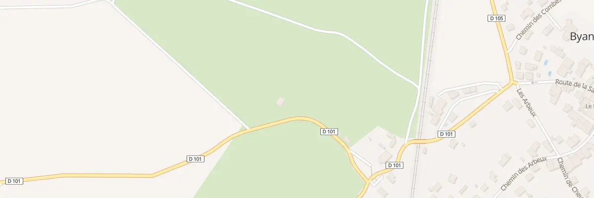 Plan du 4 Rte du Châtelard à Byans-sur-Doubs