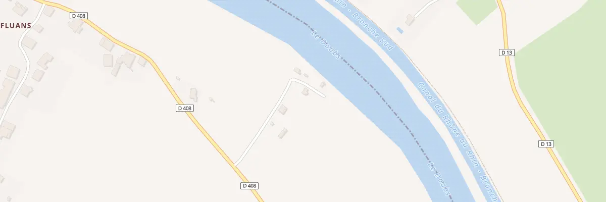 Plan du 5069 Raie du Gros Bochet à Roset-Fluans