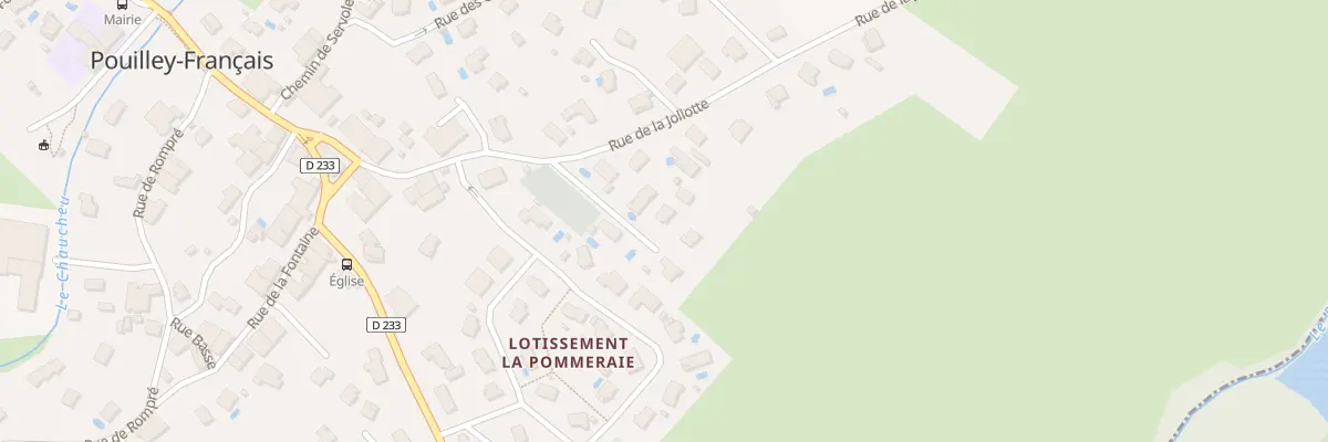 Plan du 14D Rue de la Joliotte à Pouilley-Français
