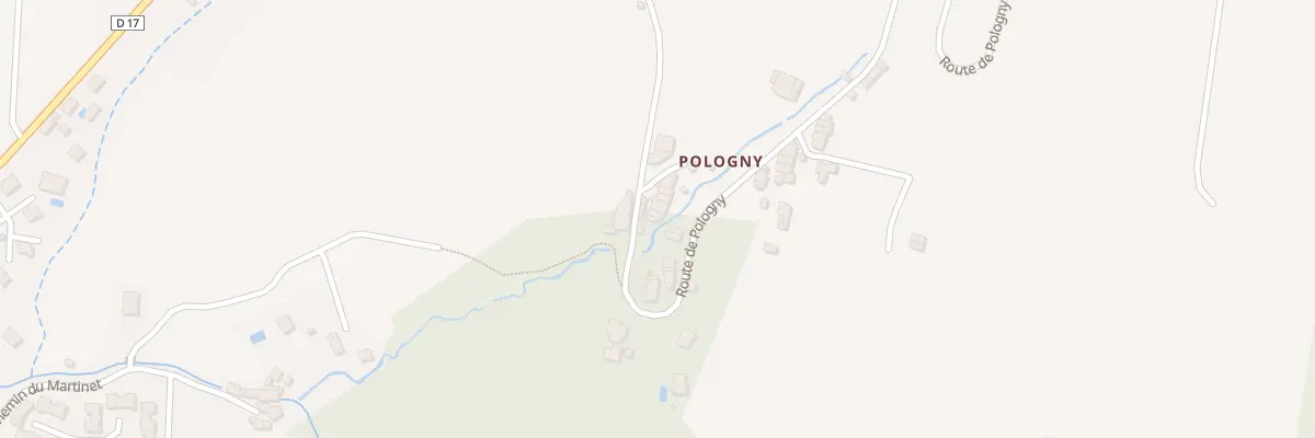 Plan du 481 Rte de Pologny à Annecy