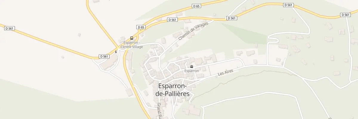 Plan du 5079 Le Village à Esparron-de-Pallières