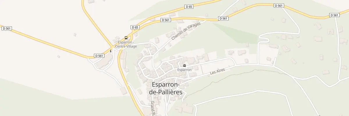 Plan du 5229 Le Village à Esparron-de-Pallières