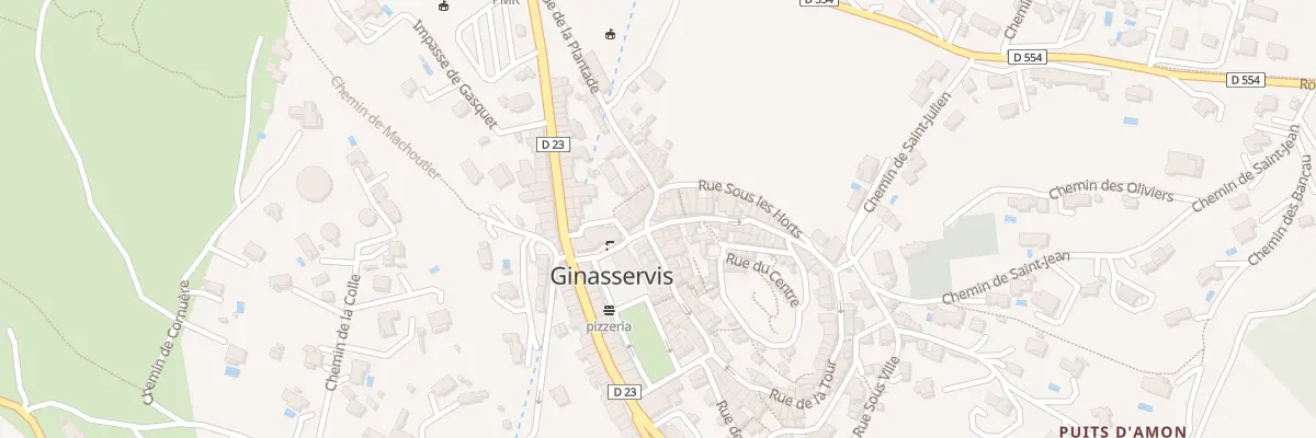Plan du 2 Rue de l’Ormeau à Ginasservis