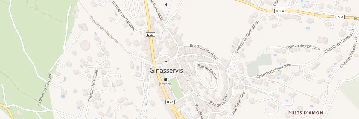Plan du 2 Rue Grande à Ginasservis