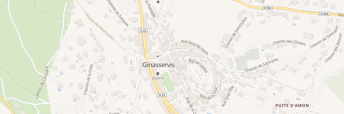 Plan du 4 Rue Grande à Ginasservis