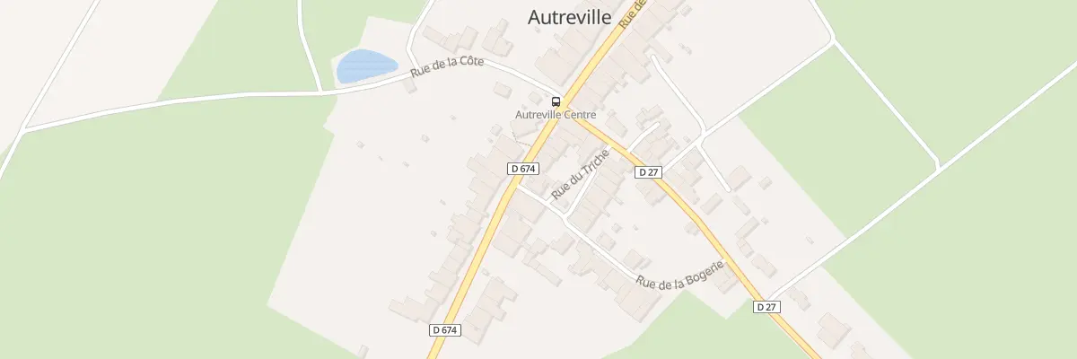Plan du 1 Rue de la Bogerie à Autreville