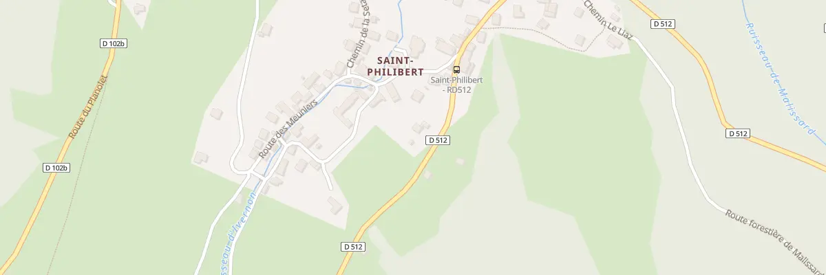 Plan du 866 Rte des Meuniers à Saint-Pierre-d’Entremont