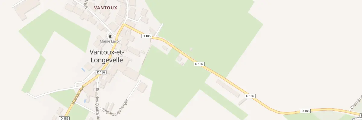 Plan du 36 Rue des Acacias à Vantoux-et-Longevelle